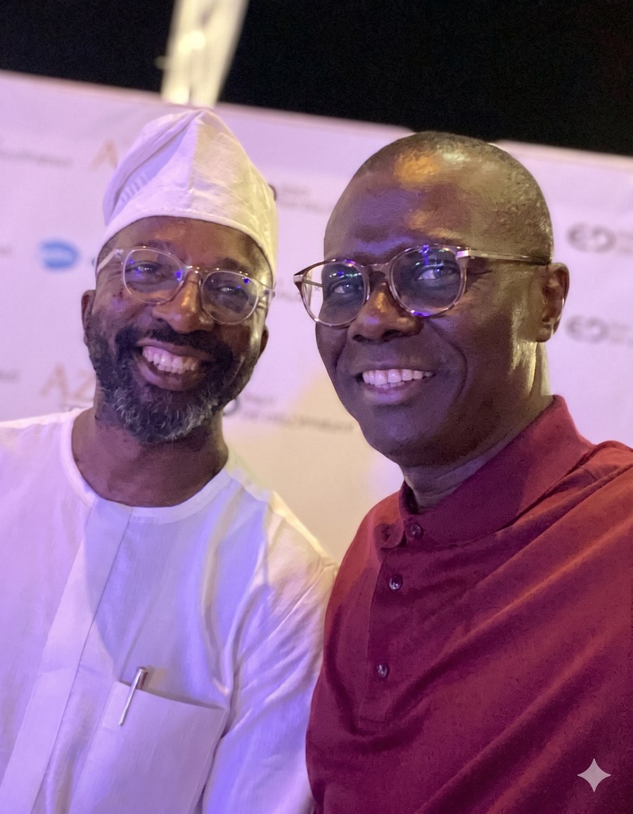 Olawale Opayinka at the Azuri Towers delivery celebration, EAC, December 2021
